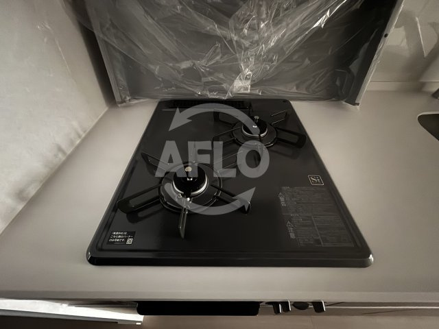 サンエール南堀江　日吉小学校区のキッチン|サンエール南堀江　コンロ