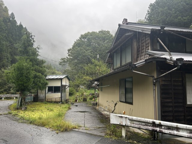 葵区口坂本　古民家の外観