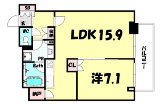 【間取り】 | ジークレフ新神戸タワー