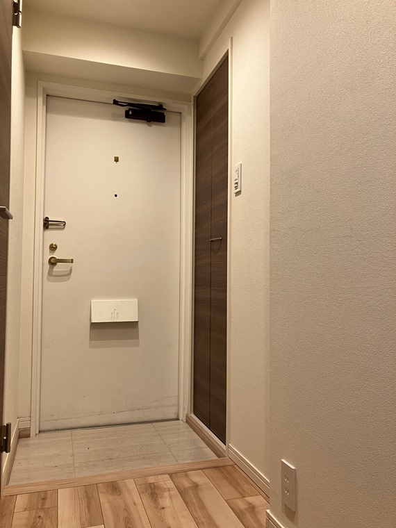 コスモ錦糸町グランシティの玄関