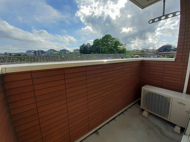 ヒルトンバイアのバルコニー