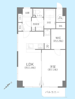 【間取り】 | ライオンズマンション高井戸