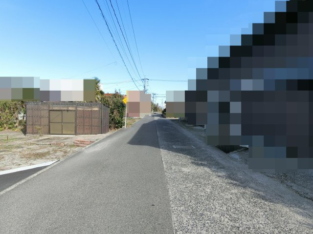 彦名町売地の前面道路含む現地写真