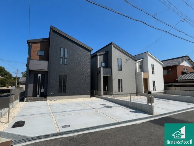 洲本市宇原　新築一戸建ての外観|お客様に長く安心して住んでいだだける事にこだわった家づくり！住んでからのアフターサービスにもしっかりと取り組んでいます！