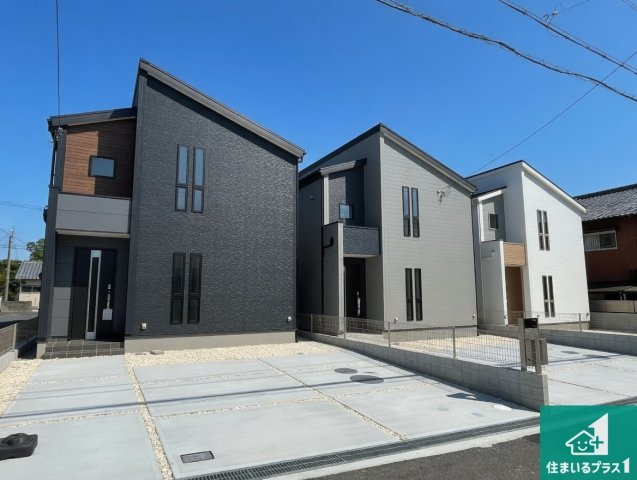 洲本市宇原　新築一戸建ての外観|お客様に長く安心して住んでいだだける事にこだわった家づくり！住んでからのアフターサービスにもしっかりと取り組んでいます！