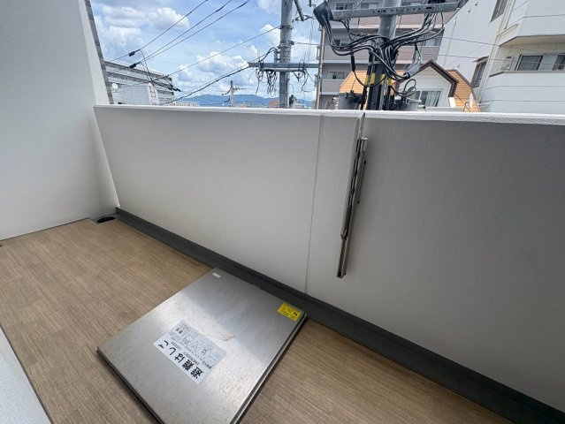 ムーンヒルズ大阪のバルコニー