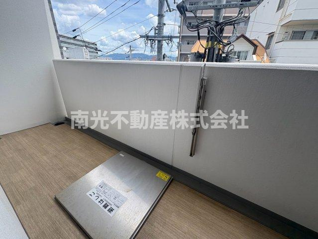 ムーンヒルズ大阪のバルコニー