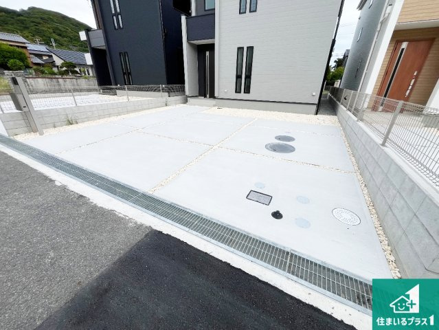 洲本市宇原　新築一戸建ての駐車場|駐車スペース！散水栓があるので、こまめに愛車を洗えます！