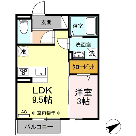 プレミストⅥの間取り
