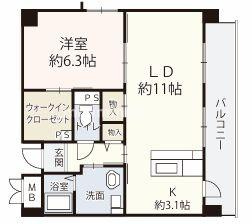 ルナ・エスパシオの間取り