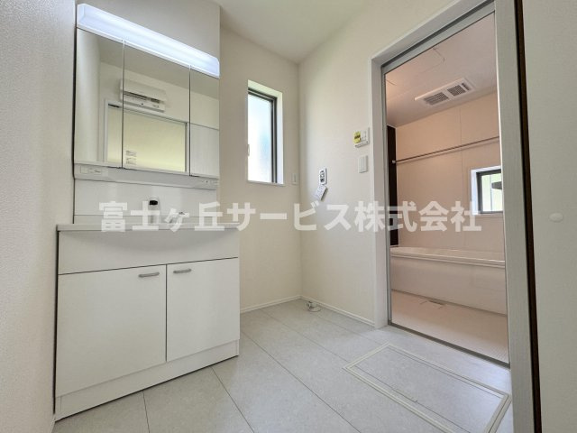 【脱衣所】 | 島田市野田 新築一戸建て B号棟 | 脱衣場です