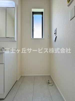 【ランドリースペース】 | 島田市野田 新築一戸建て B号棟 | 洗濯機置き場です