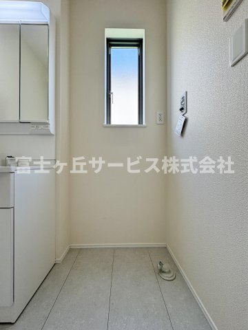 【ランドリースペース】 | 島田市野田 新築一戸建て B号棟 | 洗濯機置き場です