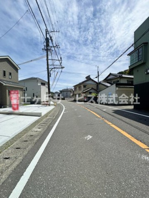 【前面道路含む現地写真】 | 島田市野田 新築一戸建て B号棟 | 前面道路含む現地写真です