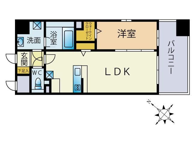Liaison博多駅東の間取り