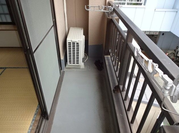 コーポさくらのバルコニー