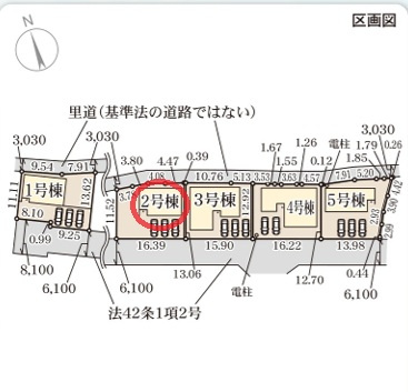 【区画図】 | リーブルガーデン広陵町大野６期 | 区画図