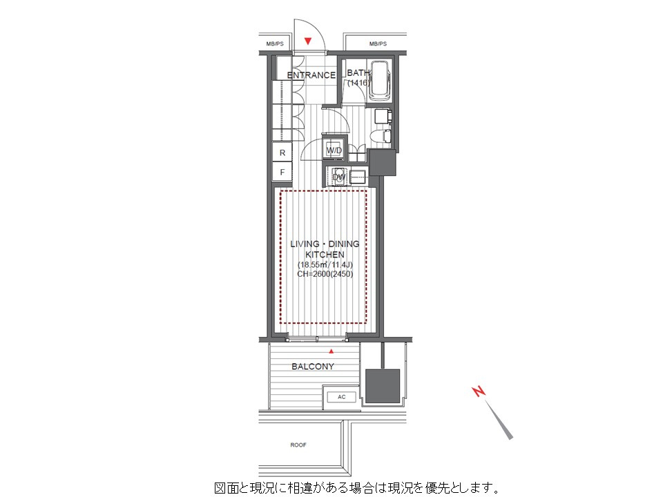 アークヒルズ仙石山レジデンスの間取り