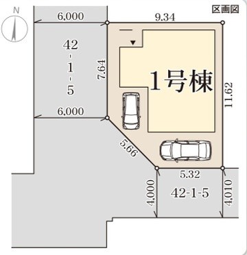 【区画図】 | リーブルガーデン平野区加美東６期 | 区画図