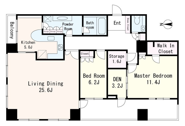 【間取り】 | ザ・パークタワー東京サウス