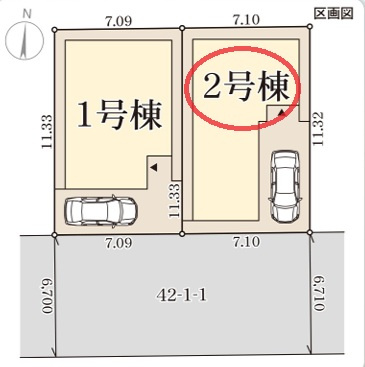 【区画図】 | リーブルガーデン門真市島頭 | 区画図
