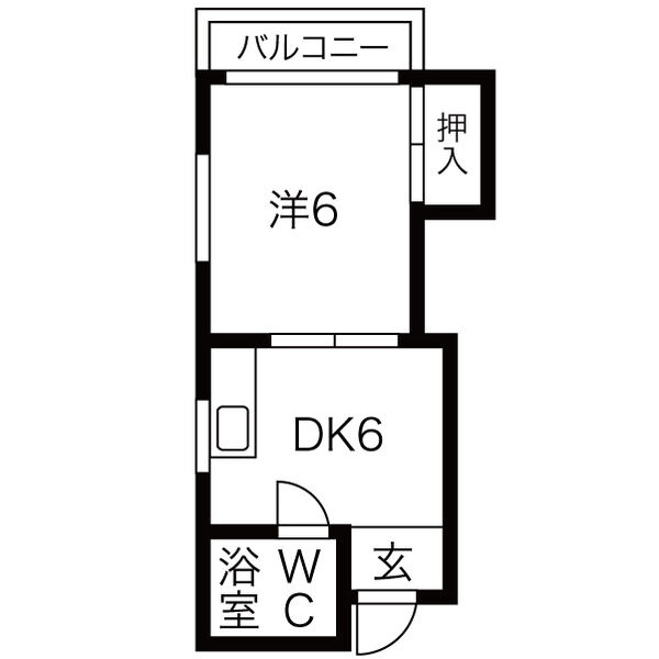 明治第11ビルの間取り
