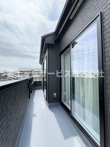 【バルコニー】 | 静岡市清水区高橋5丁目 9期 新築一戸建て A号棟 | 陽当たり良好なバルコニーです