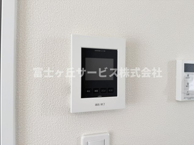 【セキュリティ】 | 静岡市清水区高橋5丁目 9期 新築一戸建て A号棟 | 来客の際、顔が見えて安心です