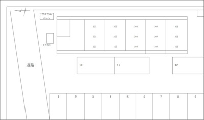 【区画図】 | ラ・フローラ