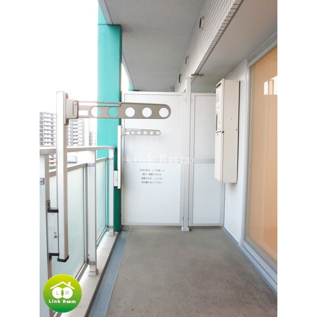 プロスペクト東雲橋のバルコニー