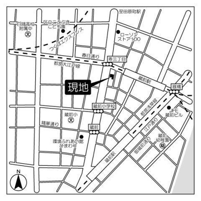 【地図】 | BPRレジデンス蔵前