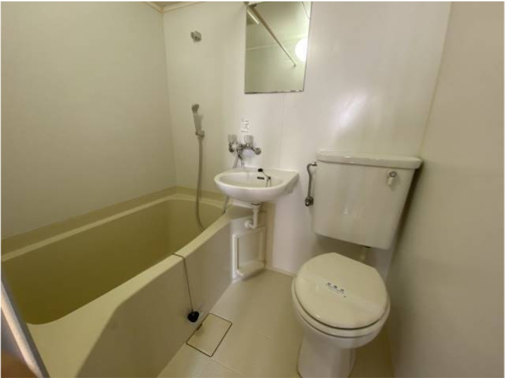 高樹町ヒルズの浴室