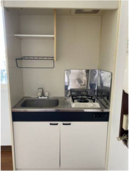 高樹町ヒルズのキッチン