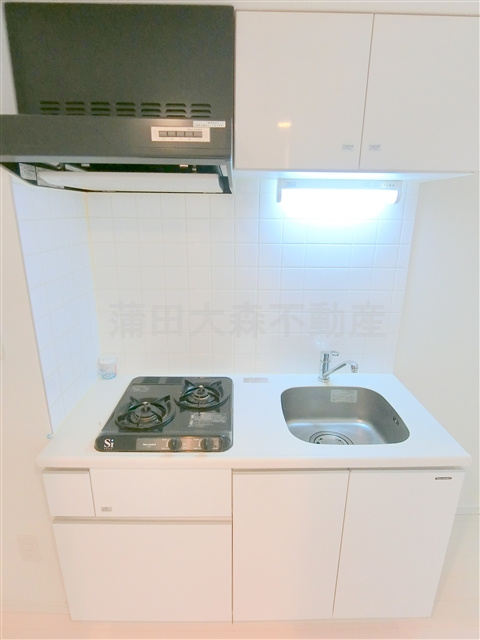 グランドコンシェルジュ蒲田のキッチン|2口ガスシステムキッチン
