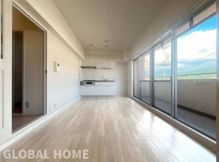 ダイアパレス新石切の居間・リビング