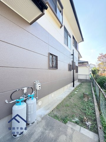 糸島市篠原西3丁目　戸建ての前面道路含む現地写真