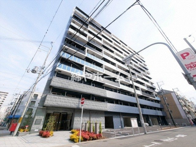 プレサンス難波インフィニティの外観|外観もきれいです