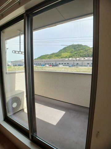 ジェルメⅡＡのバルコニー