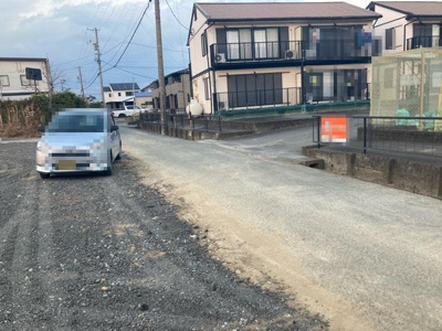 【前面道路含む現地写真】 | 袋井彦島２期 | （2号棟）