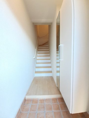 ジェルメⅡＢの玄関