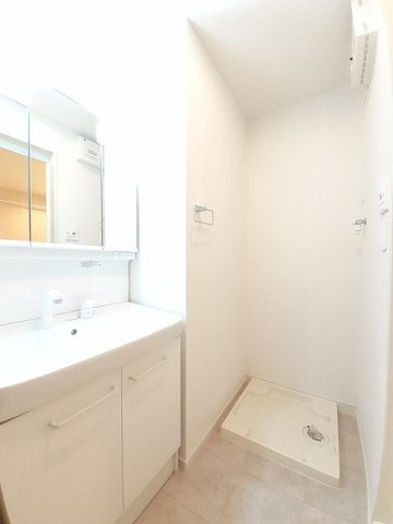 ベルシオン西江原Ⅱの洗面所