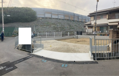 【前面道路含む現地写真】 | リーブルガーデン藤井寺道明寺５期 | 前面道路含む現地写真