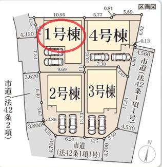【区画図】 | リーブルガーデン美原区平尾２期 | 区画図
