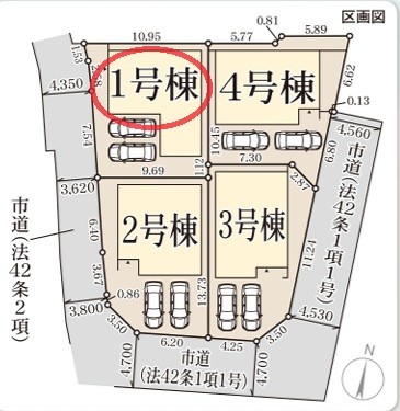 【区画図】 | リーブルガーデン美原区平尾２期 | 区画図
