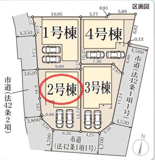 【区画図】 | リーブルガーデン美原区平尾２期 | 区画図
