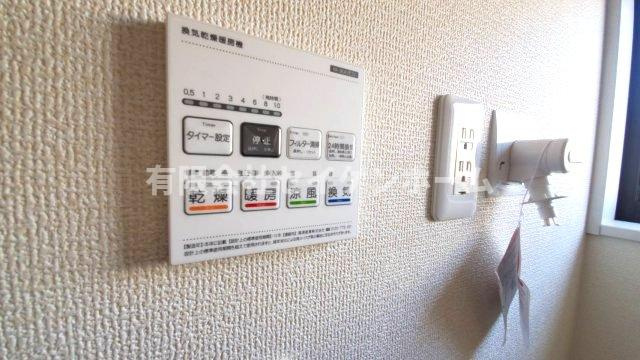 大里郡寄居町桜沢　新築住宅　2号棟　「寄居駅」徒歩9分の防犯設備