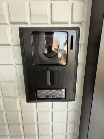 静岡市駿河区下川原六丁目13期　(3棟)　新築分譲　3号棟のセキュリティ|急な来客時もモニターで確認できます