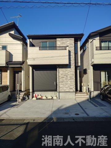 寒川町岡田1期　新築戸建全3棟　の外観|建物外観を気になさる方へ、見た目の良い物件です