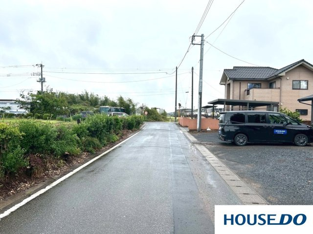 中古戸建 栃木市大平町伯仲の前面道路含む現地写真|前面道路含む現地写真です
