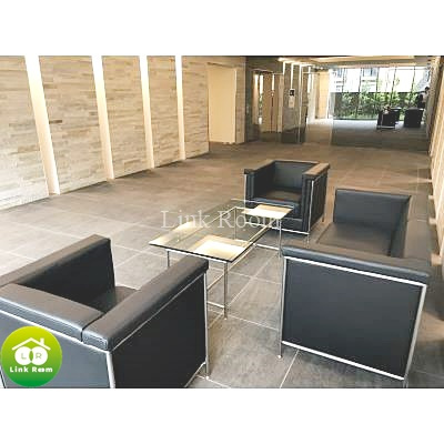 プレノ清澄庭園のロビー